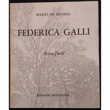 Federica galli acqueforti usato  Alessandria