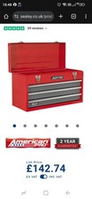 Sealey tool box for sale  GOOLE