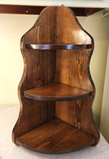 Handmade wooden corner for sale  Spooner