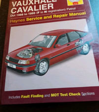Vauxhall cavalier haynes for sale  LEEDS