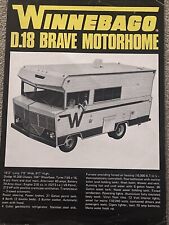Winnebago d.18 brave for sale  KENDAL