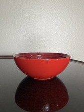 Usado, Tigelas vintage para salada de sopa de cereais Le Creuset vermelho cereja 6,25 pol. - 22 oz. comprar usado  Enviando para Brazil