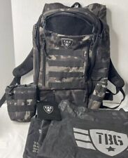 Gris Negro TBG Táctico Bebé Equipo Mochila Pañales Bolsa con Portavasos y 3 Bolsas, usado segunda mano  Embacar hacia Argentina