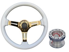 White gold steering for sale  PETERBOROUGH