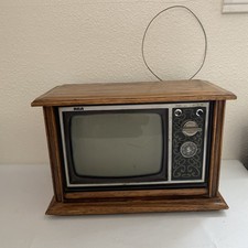 Gabinete de TV miniatura RCA Am 100L 9 televisão vintage não testada comprar usado  Enviando para Brazil