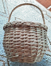Korb rattan einkaufskorb gebraucht kaufen  Deutschland
