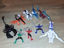 Usado, Lote Power Rangers Samurai Zord Fusca Octo Swordfish LEIA Descrição  comprar usado  Enviando para Brazil