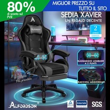 Alfordson sedia gaming usato  Zibido San Giacomo