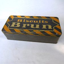 Ancienne boite biscuits d'occasion  Vif