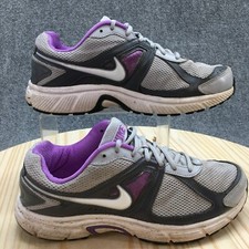 Tênis Nike feminino 10 dardos 9 corrida cinza malha atlética baixo 443863-050 comprar usado  Enviando para Brazil