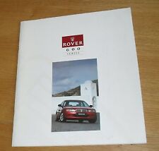 Rover 600 brochure for sale  FAREHAM