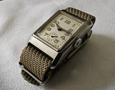 Glashütte, Alpina 490 Tank Military Manual Movement Cal.490 Rare Top Condition, używany na sprzedaż  PL