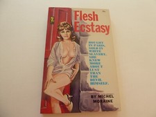 FLESH ECSTASY  1965   MICHEL MORAINE   BONFILS   SOLD INTO WHITE SLAVERY   MINT comprar usado  Enviando para Brazil