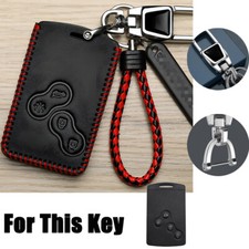 Capa de couro chave de carro para Renault Megane Clio Scenic Duster Twingo Laguna comprar usado  Enviando para Brazil