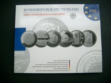 Brd gedenkmünzen euro gebraucht kaufen  Hamburg