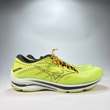 Tênis de corrida Mizuno Wave Rider 25 Neo amarelo limão baixo J1GC210315 masculino tamanho 14 comprar usado  Enviando para Brazil