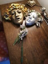 Vintage theatrical masks for sale  STOWMARKET
