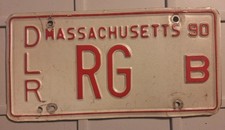 Massachusetts license plate for sale  Riverside