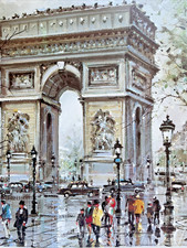 Vintage french prints for sale  MIDDLESBROUGH