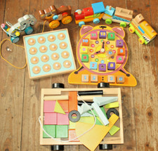 Holzspielzeug kinder sammlung gebraucht kaufen  Deutschland