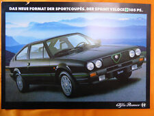 Alfa romeo sprint gebraucht kaufen  Weil der Stadt