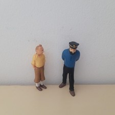 Lot figurines tlntin d'occasion  Bruyères-et-Montbérault