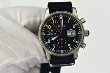 Usado, Cronógrafo automático Fortis Flieger SS Valjoux 7750 fabricado na Suíça ref.597.10.14 comprar usado  Enviando para Brazil