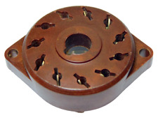 Socket for tube NIXIE LC-516 DOLAM or IN-1 rus - BROWN [NOS] na sprzedaż  PL