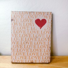 Love heart distressed for sale  Coolidge