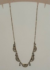Ancien collier draperie d'occasion  France