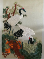 Japanese silk embroidery for sale  Marengo
