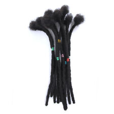 8" 100% cabelo humano Dreadlocks tranças de crochê dreads extensões de cabelo reggae locs comprar usado  Enviando para Brazil