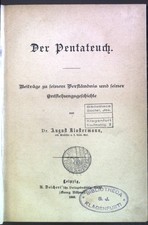 Pentateuch beiträge seinem gebraucht kaufen Pentateuch beiträge seinem gebraucht kaufen  Koblenz