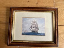 Vintage framed nautical for sale  NEWPORT