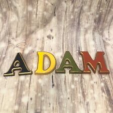 Vtg letters adam for sale  Amarillo