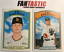 2021 Topps Heritage Minors cartão base VOCÊ ESCOLHE #1-220 inc SP etc Termine seu conjunto! comprar usado  Enviando para Brazil