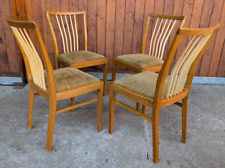 Usado, 4X Cadeiras de Jantar Vintage Cadeira de Designer Madeira 50S Cadeiras Meio Século Dinamarquesa B comprar usado  Enviando para Brazil