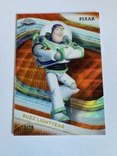 Usado, 2025 Topps Chrome Disney Buzz Lightyear Auto Laranja /25 Toy Story #90 SSP comprar usado  Enviando para Brazil