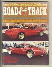 Usado, 73.12 ROAD&TRACK mid-engine Wankel (rotary) Corvette, Bonneville' #PGH608 comprar usado  Enviando para Brazil