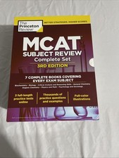 Princeton Review MCAT Subject Review Complete Box Set, 3rd Edition (Gradu - GOOD segunda mano  Embacar hacia Mexico