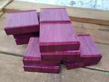 Purpleheart bowl blank for sale  LEEK