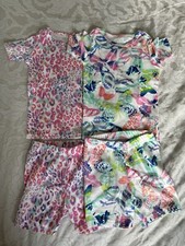 Pijama The Childrens Place tamanho 4 menina leopardo borboletas manga curta shorts comprar usado  Enviando para Brazil