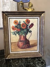 Tableau ancien représentant d'occasion  Fraisans