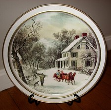 Currier ives round for sale  Strasburg