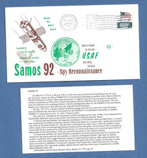 Usado, USAF SAMOS 92 LANÇAMENTO POR TITAN 3B SALT CHECK MAR 9,1973 VIAGEM ESPACIAL NASA comprar usado  Enviando para Brazil