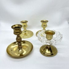 Vintage brass candle for sale  Waterford