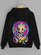 Groot gamer hoodie for sale  MANCHESTER