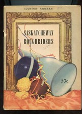 1955 saskatchewan roughriders for sale  Los Angeles