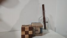Small handheld wooden for sale  Sandown