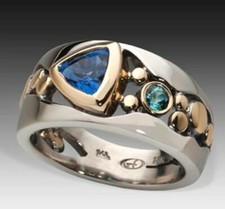 Ring fingerring gold gebraucht kaufen  Hohenleipisch